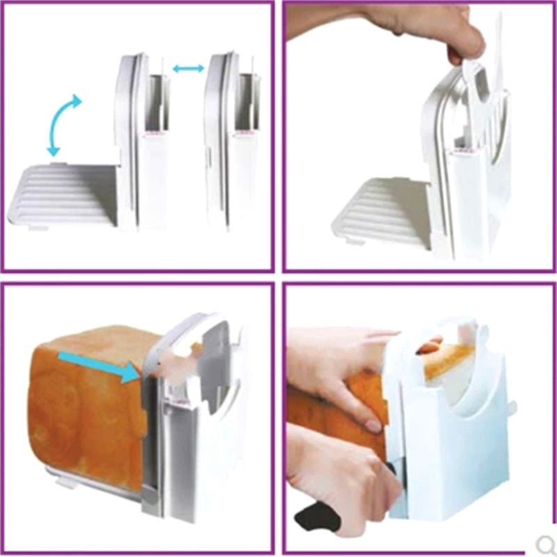 Kitchen Gadgets Guide - ABUN Faltbarer Brotschneider mit Führung für