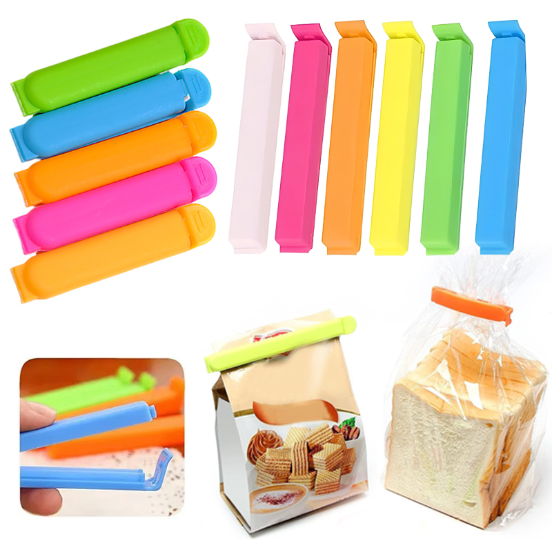 Kitchen Gadgets Under $10 - 10/20 Stück Küchen-Aufbewahrung Lebensmittel-Snack-Verschluss-Clips Verschlussklemmen Plastikwerkzeug
