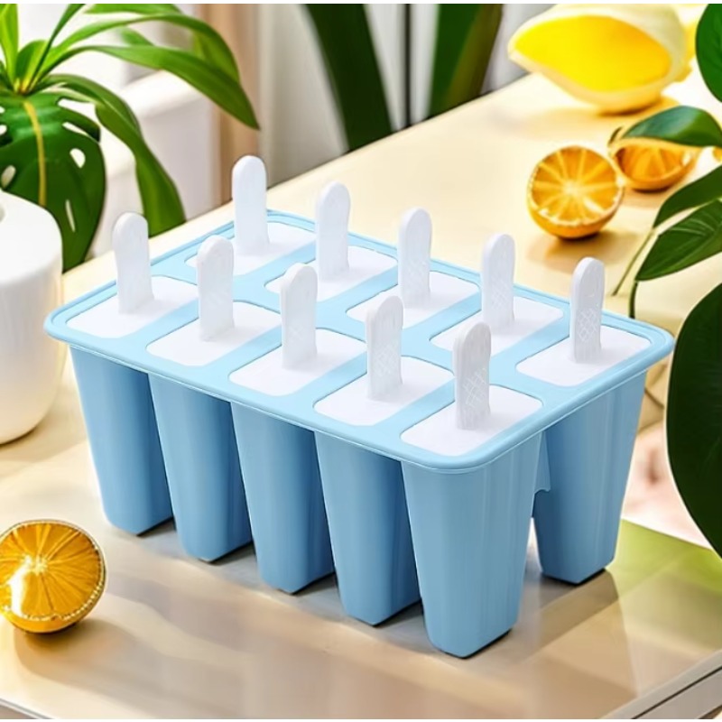 Kitchen Gadgets Under $10 - 10 Stück Eisformen aus Silikon, wiederverwendbare,