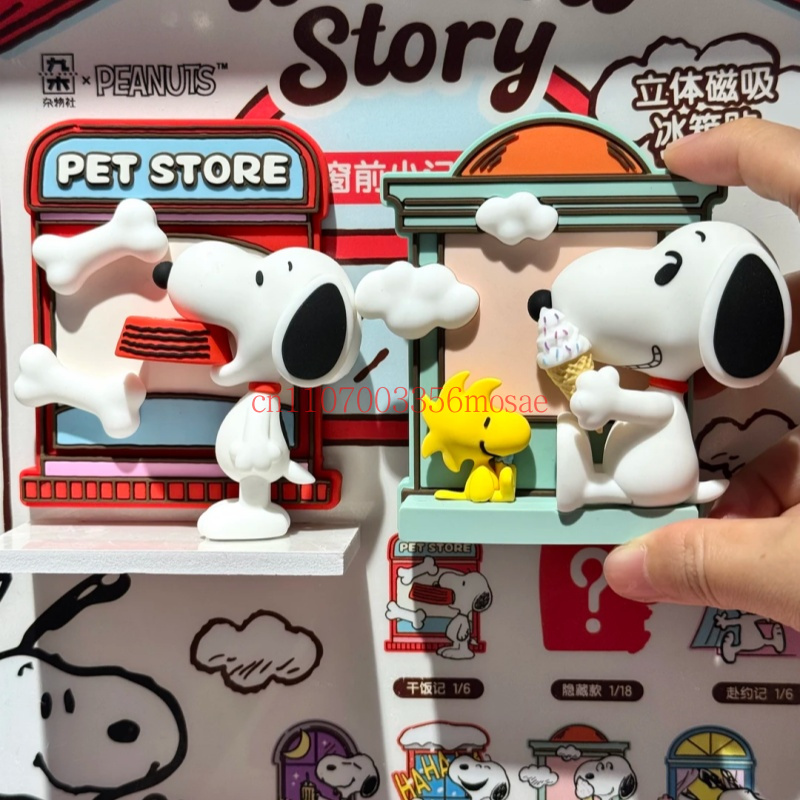 Kitchen Gadgets Aliexpress - Peanuts Snoopy Kühlschrankmagnet Blind Box Anime
