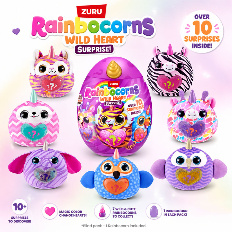 Kitchen Gadgets Aliexpress - ZURU Rainocorns Wild Heart Überraschung Regenbogen-Einhorn-Serie