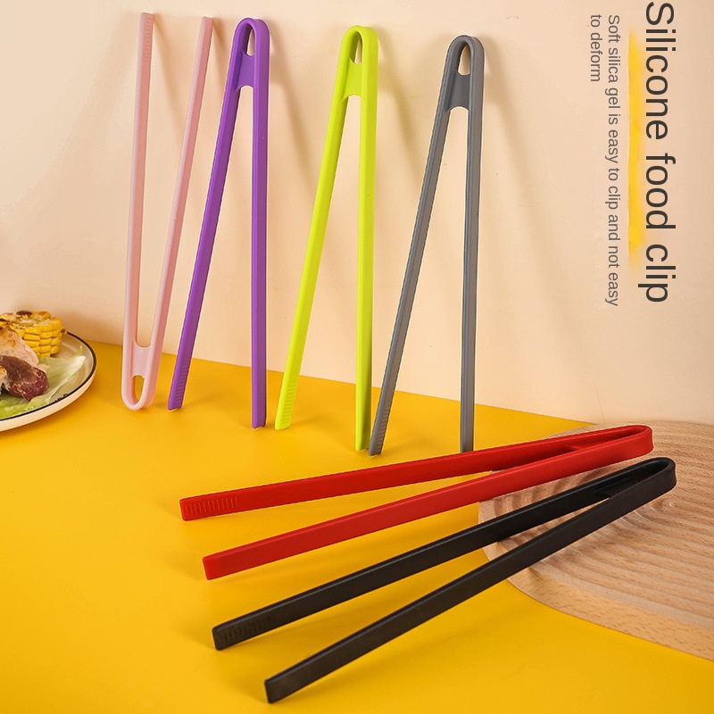 Kitchen Gadgets For Arthritic Hands - Silikon-Lebensmittelzange, Grillzange, Küchenzange, rutschfeste Kochzange, Grillzange,