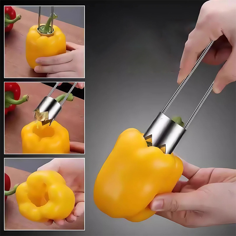 Edelstahl Obst Kern Entferner  – Kitchen Gadgets Kitchen Bewertung und Preis