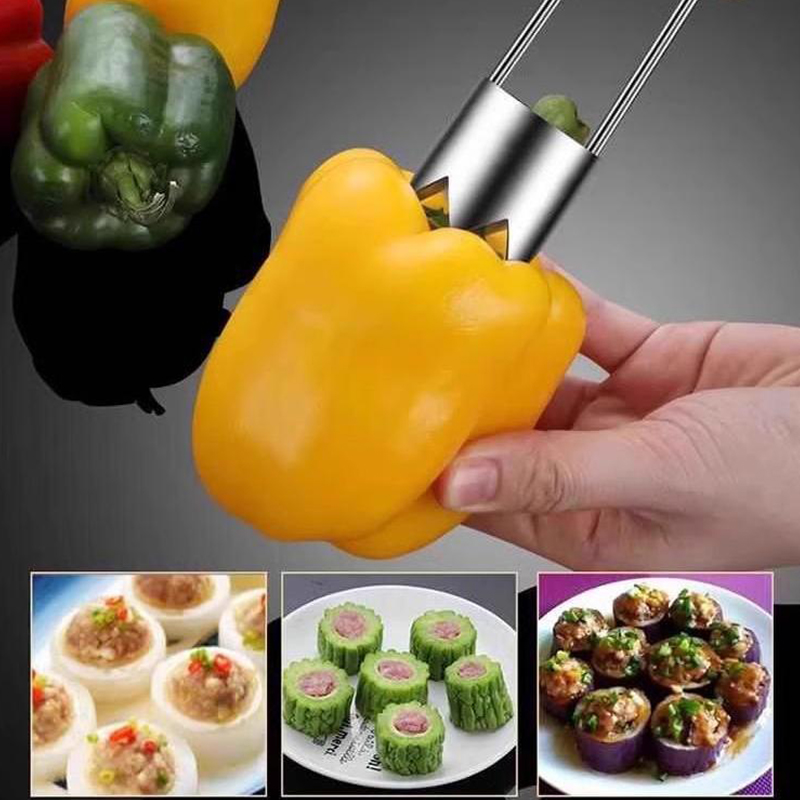 Edelstahl Obst Kern Entferner  – Kitchen Gadgets Kitchen Bewertung und Preis