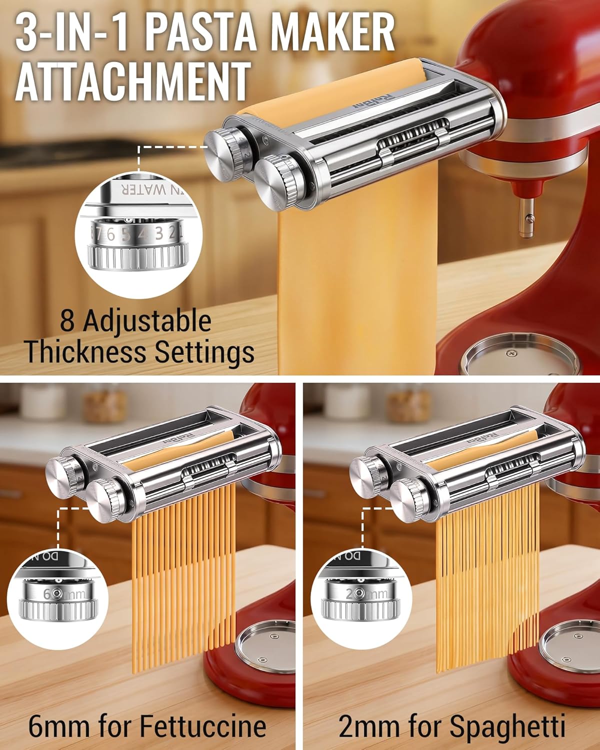 KitchenAid Mixer 3-in-1 Nudelw – Kitchen Gadgets Mixer Bewertung und Preis