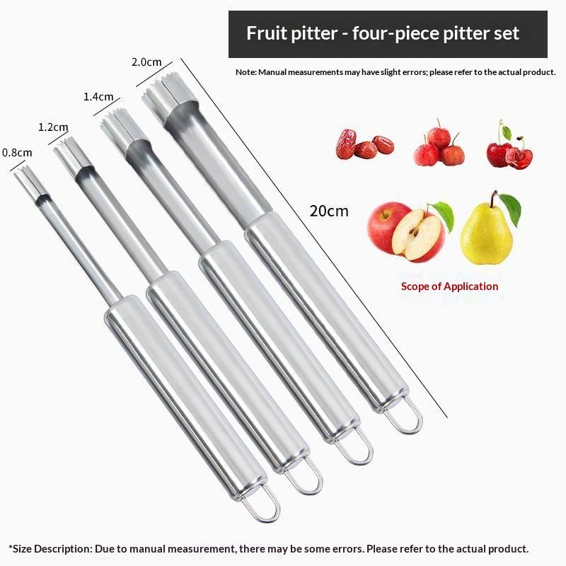 4-teiliges Obstentkerner-Set a – Kitchen Gadgets Kitchen Bewertung und Preis