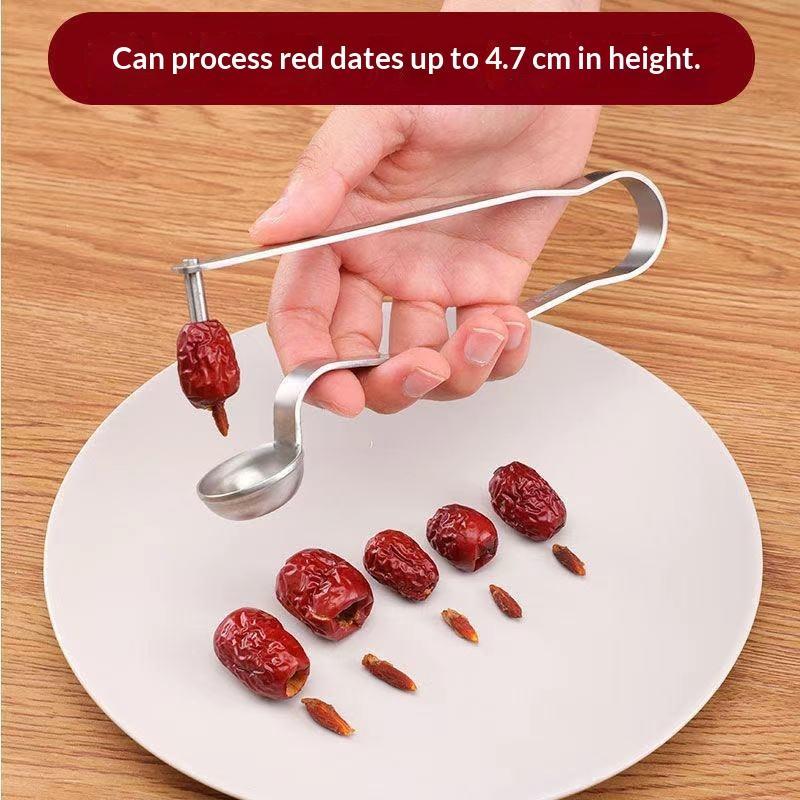 Edelstahl-Dattelentkerner – Kü – Kitchen Gadgets Kitchen Bewertung und Preis