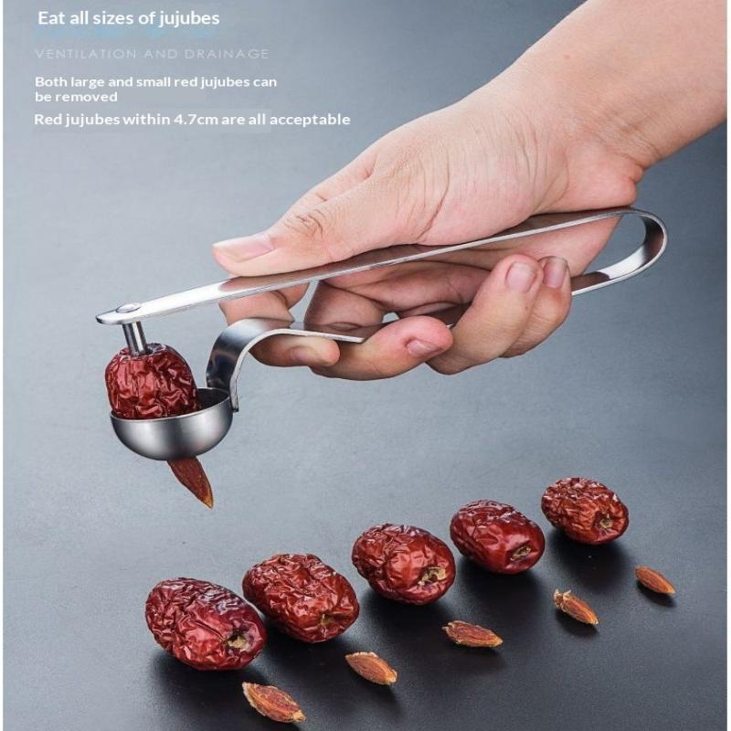 Edelstahl-Dattelentkerner – Kü – Kitchen Gadgets Kitchen Bewertung und Preis