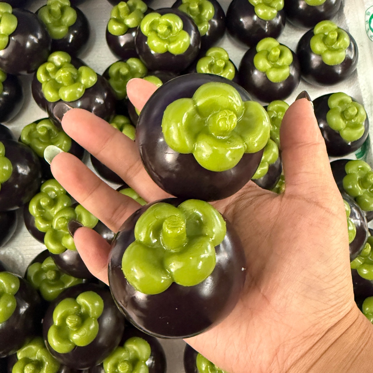 Mangosteen Squishy Simulierter – Kitchen Gadgets Aliexpress Bewertung und Preis