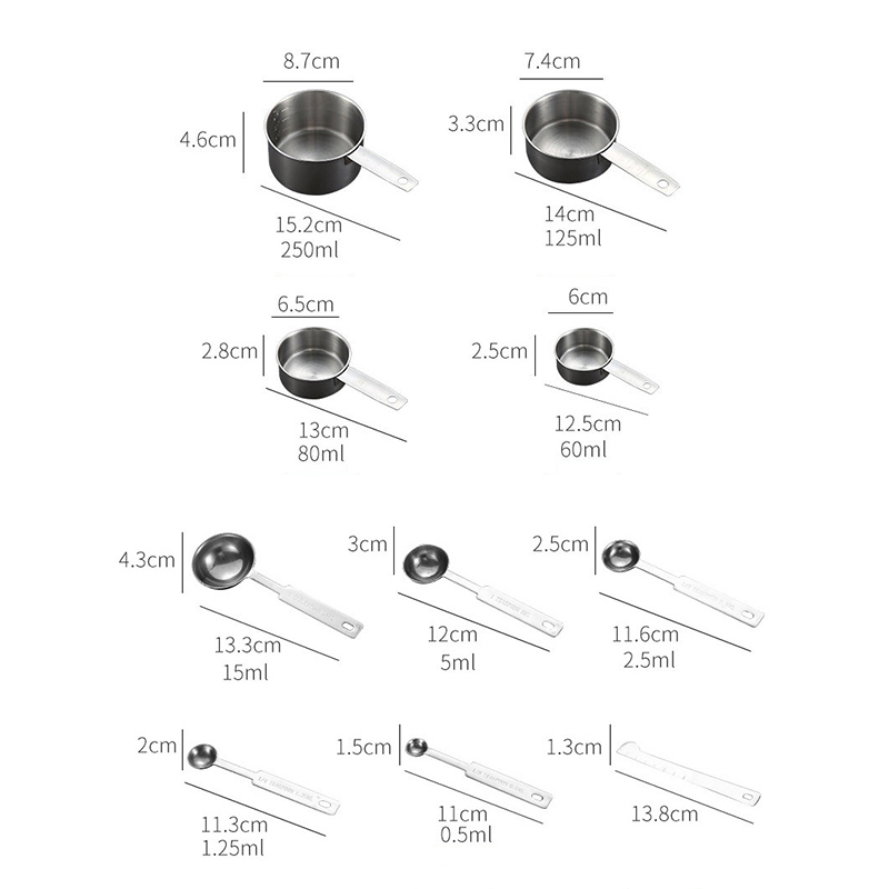 8/10/11-teiliges Edelstahl-Mes – Kitchen Gadgets Under $10 Bewertung und Preis